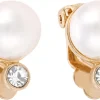 Orecchini a clip - Golden Pearl