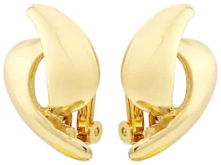 Orecchini a clip - Golden Glow