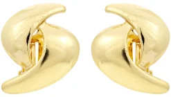 Orecchini a clip - Golden Glow