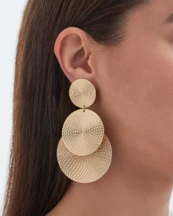 Orecchini a clip - Golden Circle