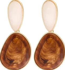 Orecchini a clip - Marble Beauty