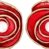 Orecchini a clip - Rose Spiral