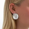 Orecchini a clip - Silver Shells