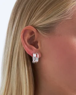 Orecchini a clip - Silver Creole