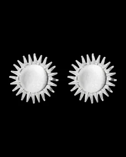 Orecchini a clip - Silver Sun