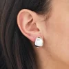 Orecchini a clip - Smooth Silver