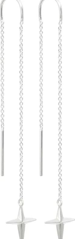 Orecchini a pendente - Chain Cross