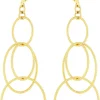 Orecchini a pendente - Fine Circles