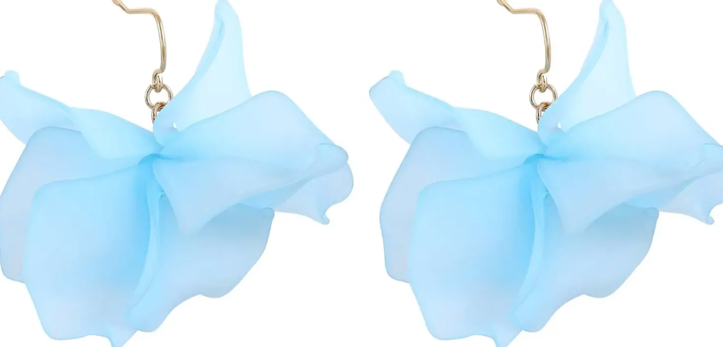 Orecchini a pendente - Floral Allure