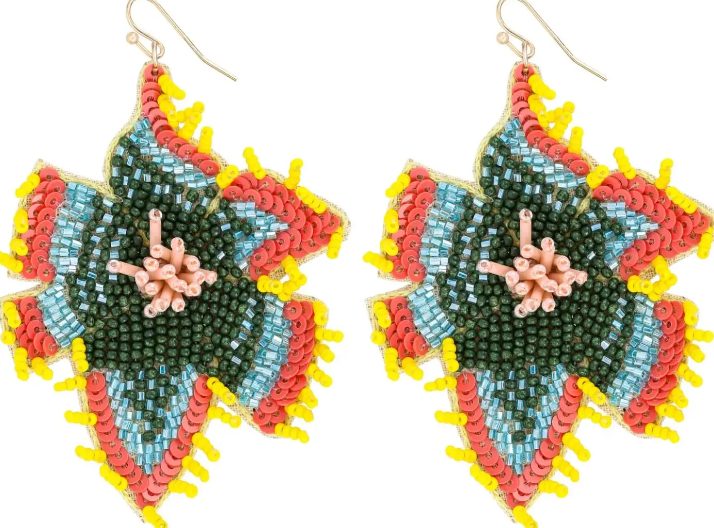 Orecchini a pendente - Floral Sparkle