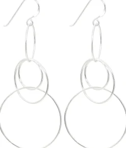 Orecchini a pendente - Gleaming Circles