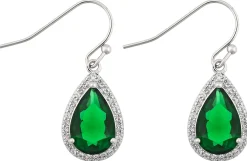 Orecchini a pendente - Green Lights