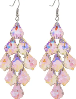 Orecchini a pendente - Purple Sparkle