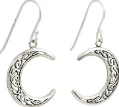 Orecchini a pendente - Silver Crescent