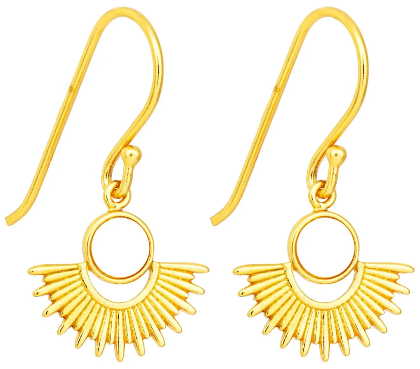 Orecchini a pendente - Sun Pearl