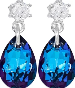 Orecchini a perno - Aqua Glow