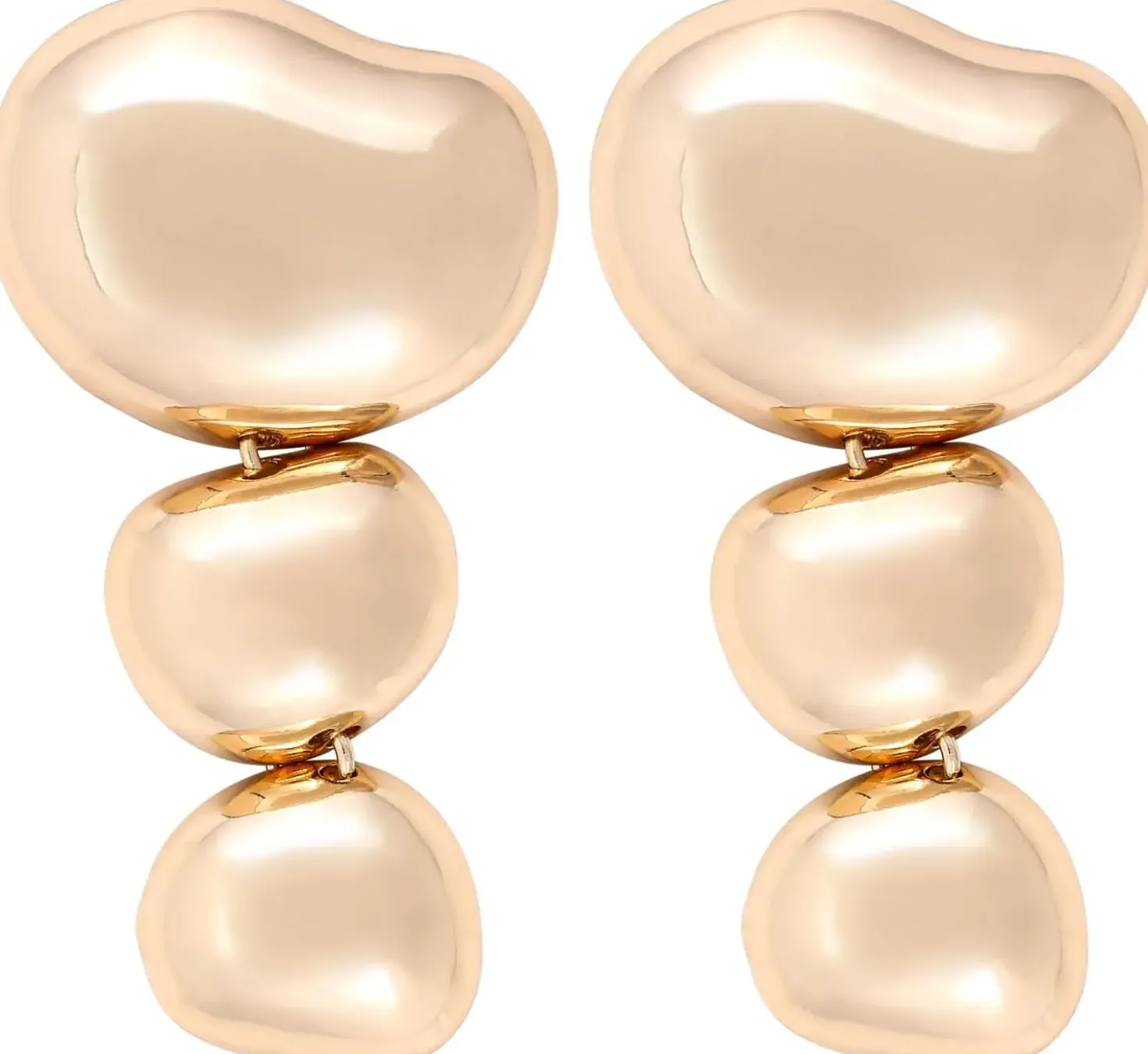 Orecchini a perno - Asymmetrical Shine