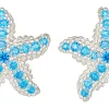 Orecchini a perno - Blue Cutie
