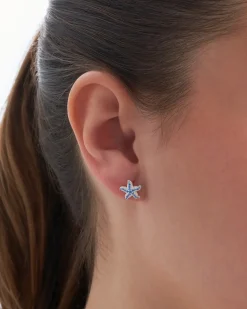 Orecchini a perno - Blue Cutie
