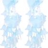 Orecchini a perno - Blue Leaves