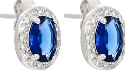 Orecchini a perno - Blue Princess