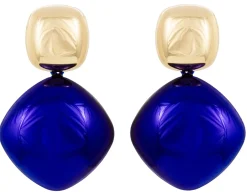 Orecchini a perno - Blue Shimmer