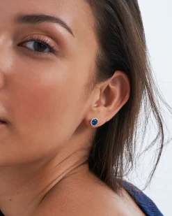 Orecchini a perno - Blue Wonder