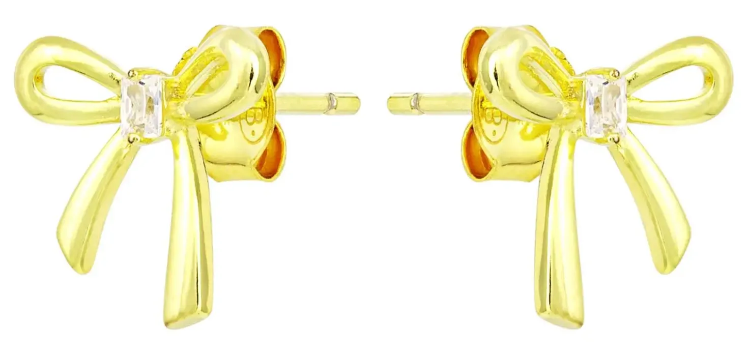Orecchini a perno - Bow Glow