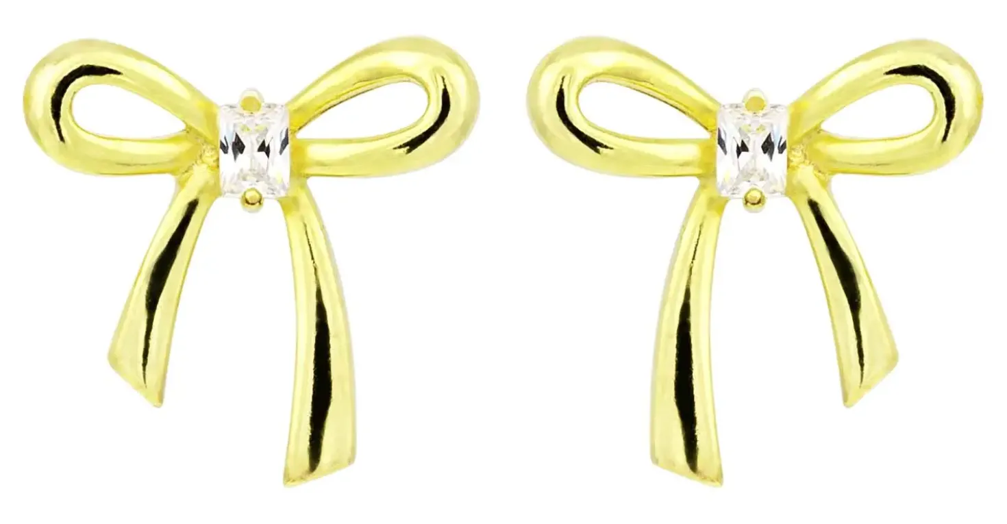 Orecchini a perno - Bow Glow