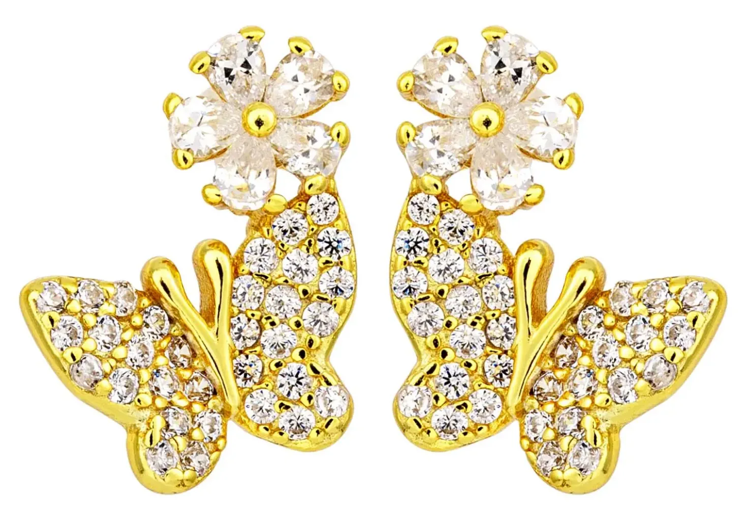 Orecchini a perno - Charming Bloom