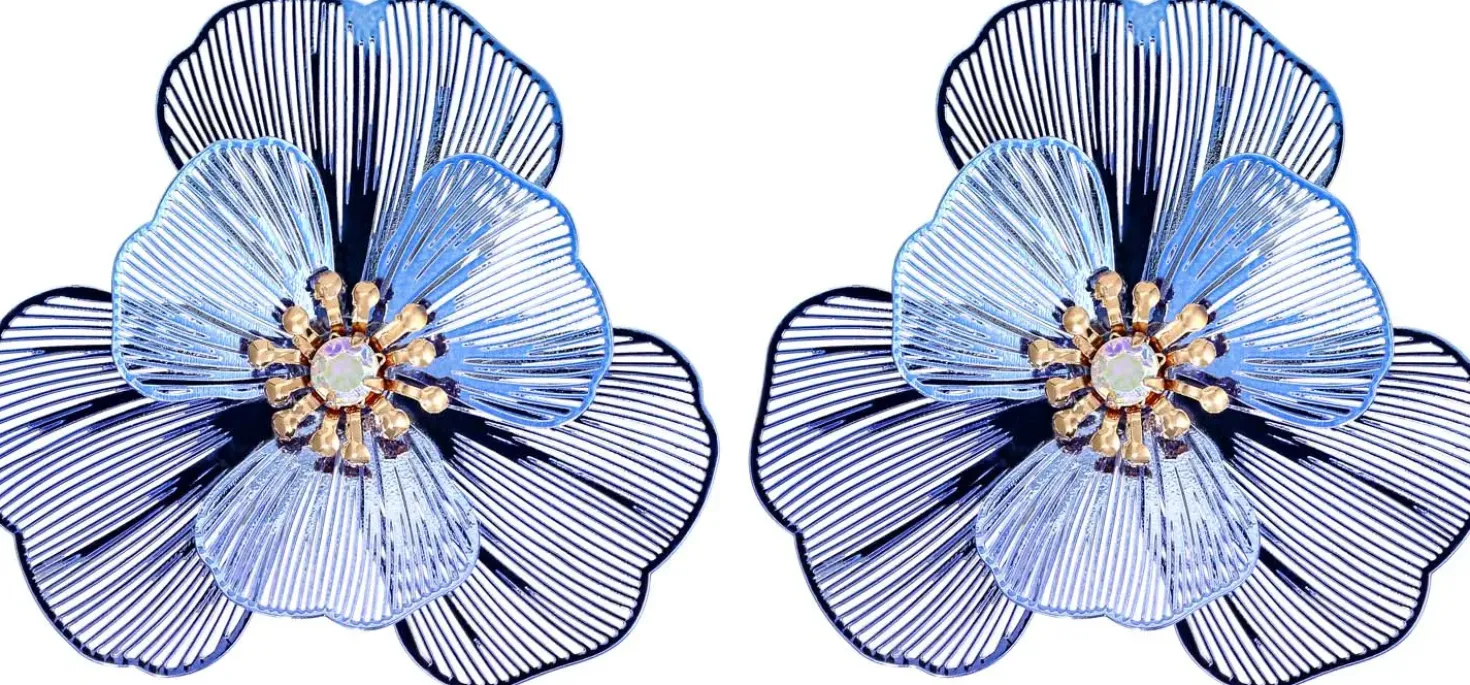 Orecchini a perno - Chromatic Blossom