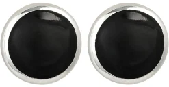 Orecchini a perno - Classic Onyx