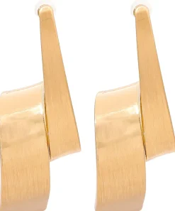 Orecchini a perno - Curved Vibe