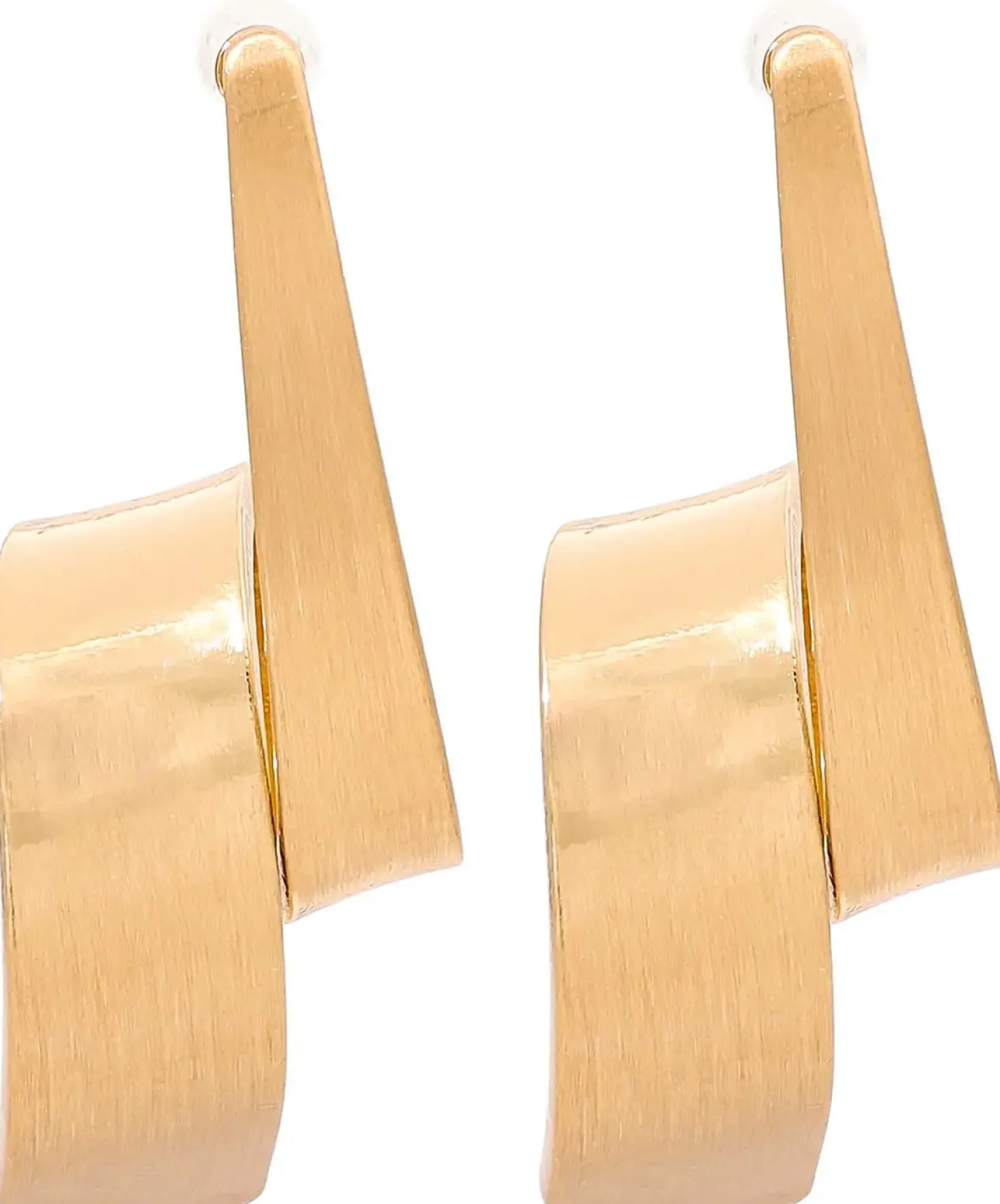 Orecchini a perno - Curved Vibe
