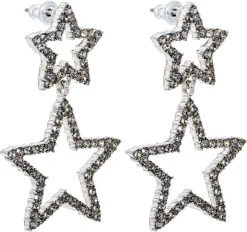 Orecchini a perno - Double Star