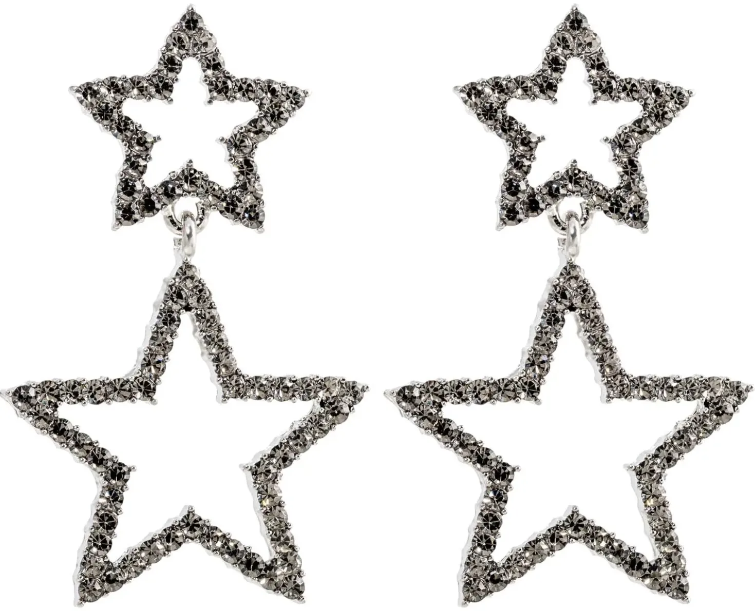 Orecchini a perno - Double Star