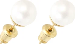 Orecchini a perno - Fancy White