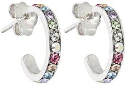 Orecchini a perno - Fine Silver Rainbow