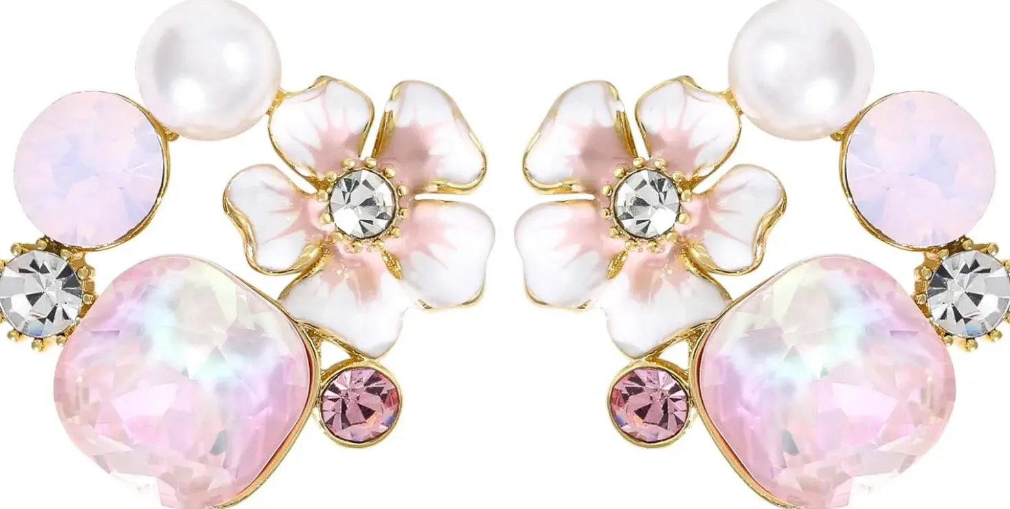 Orecchini a perno - Floral Pop