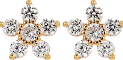 Orecchini a perno - Floral Gleam