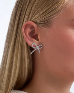Orecchini a perno - Gleaming Bow