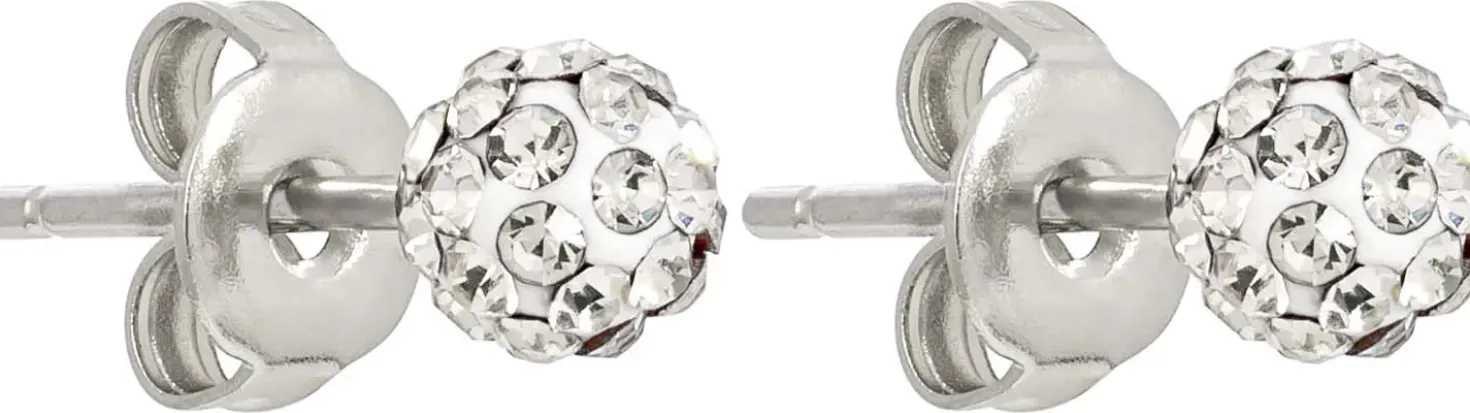 Orecchini a perno - Gleaming Steel