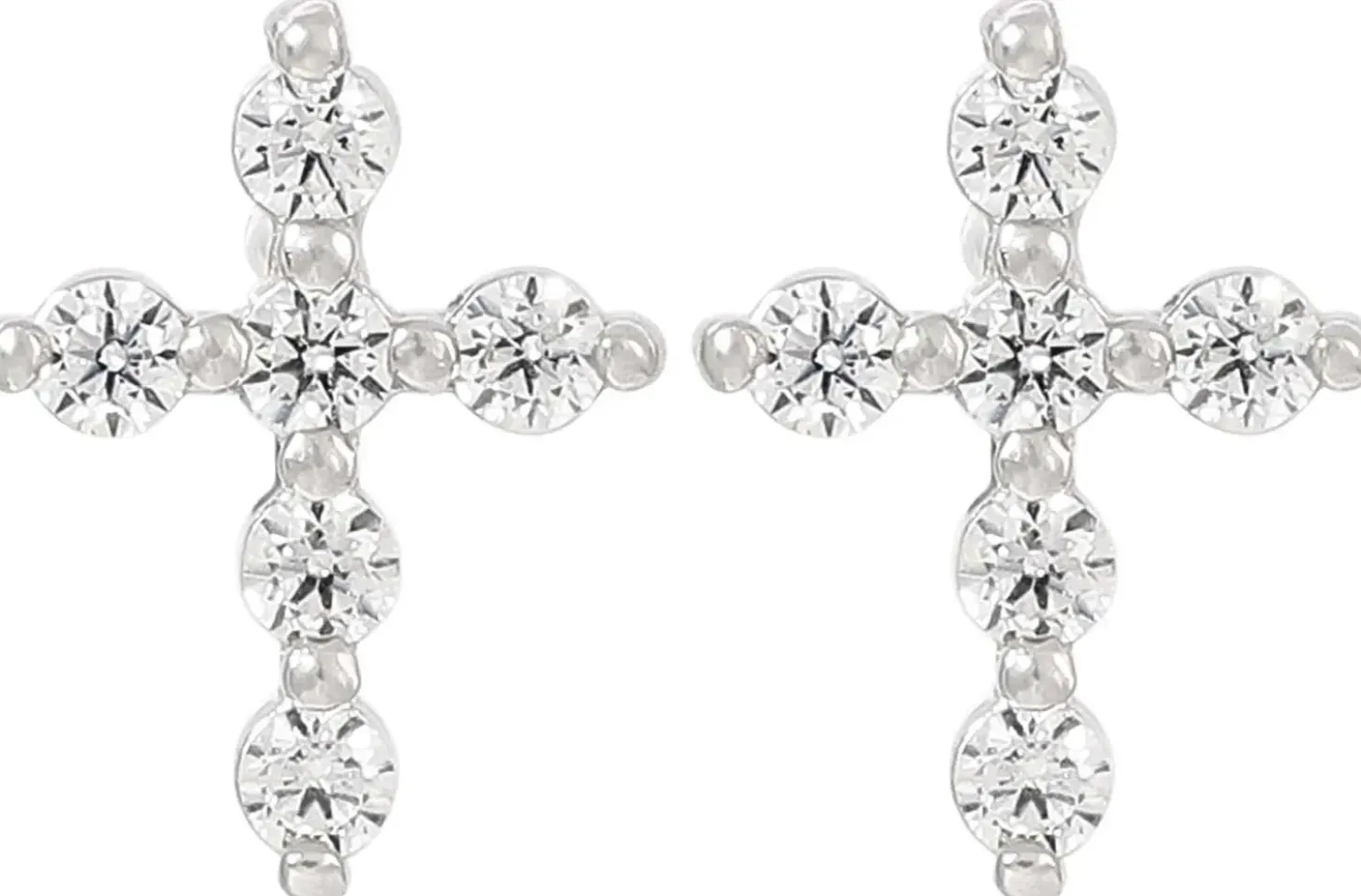 Orecchini a perno - Gleaming Cross