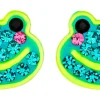 Orecchini a perno - Glitter Frog