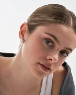 Orecchini a perno - Glossy Pearls