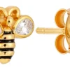 Orecchini a perno - Golden Stitch