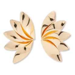 Orecchini a perno - Golden Flowers