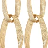 Orecchini a perno - Golden Twist