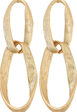 Orecchini a perno - Golden Twist