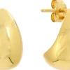 Orecchini a perno - Golden Gaze